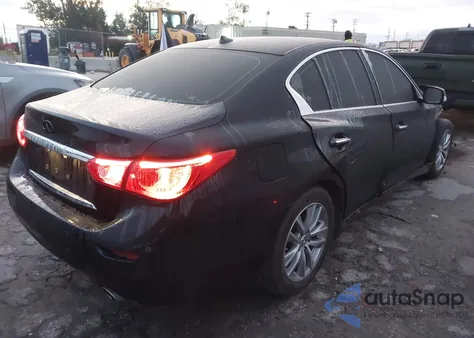 2015 Infiniti Q50 Premium from USA, damaged, VIN JN1BV7AP4FM334583